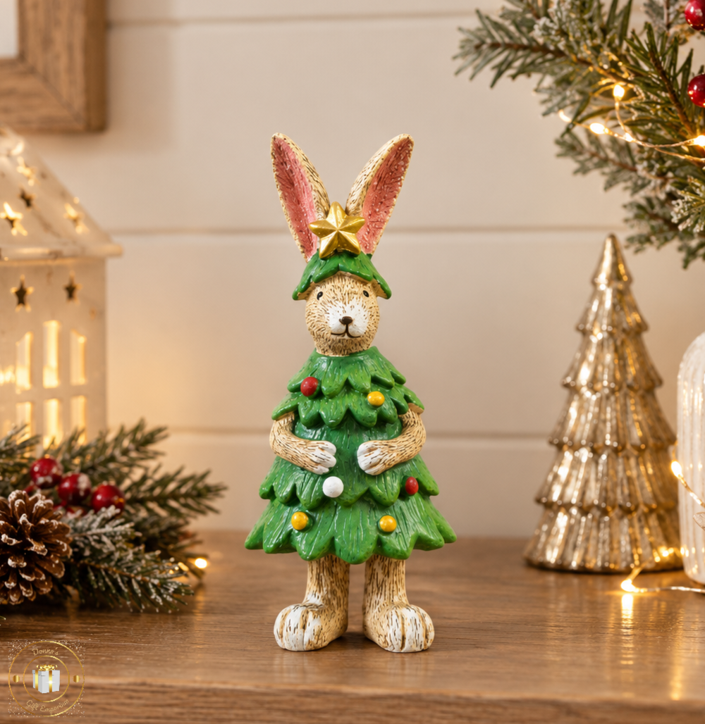 Christmas Tree Bunny Decoration 🎄🐰