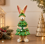 Christmas Tree Bunny Rabbit Decoration 🎄🐰