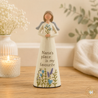 Nana's Place Is My Favourite Guardian Angel Figure Gift