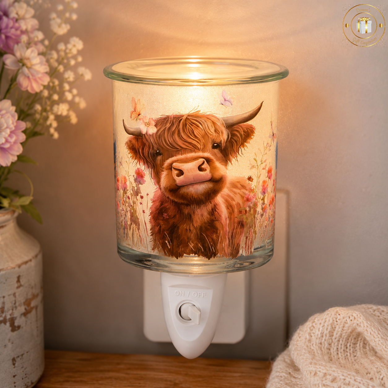 Plug In Highland Cow Wax Warmer