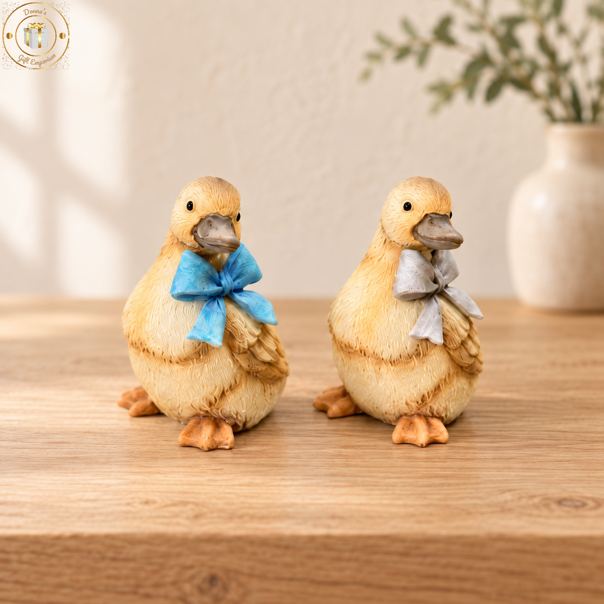 Easter Ducklings With Bows