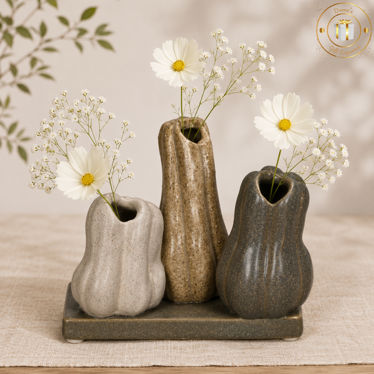 Pumpkin Vase 15cm