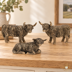 Bronze Highland Cow - Mini