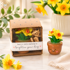 Tiny World Daffodil Plant Pot Keepsake