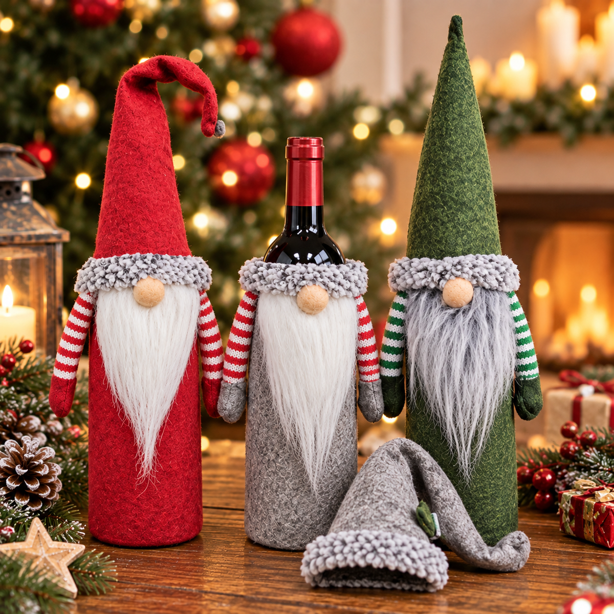 Wine Bottle Covers - Gonks