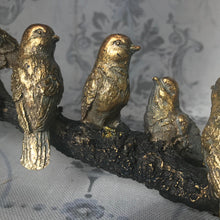 Load image into Gallery viewer, Golden Birds On A Branch Ornament

