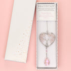 Natural Quartz Tree Of Life Suncatcher