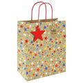 Kraft Multi Stars Large Gift Bag