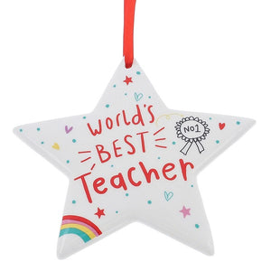 Worlds Best Teacher Star
