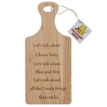 Load image into Gallery viewer, Cheese Board - Karaoke Lets Talk About Cheese Baby
