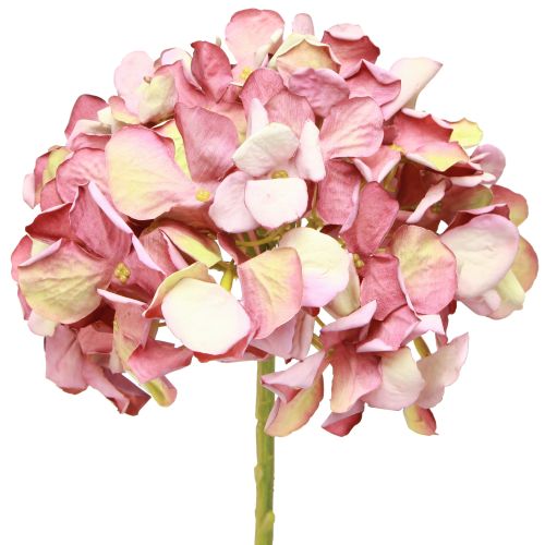 Artificial Hydrangea Large Pink Mauve Ø15cm L58cm