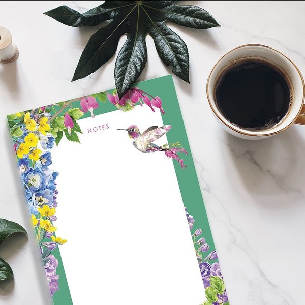 Tear Off Notepad/Deskpad - Hummingbird