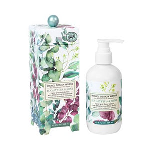 Eucalyptus & Mint Hand and Body Lotion by Michel Design Works