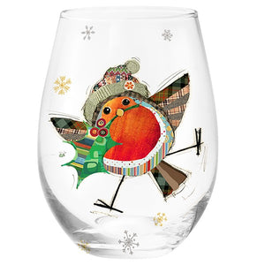 Christmas Bug Art Stemless Glass - PRE-ORDER