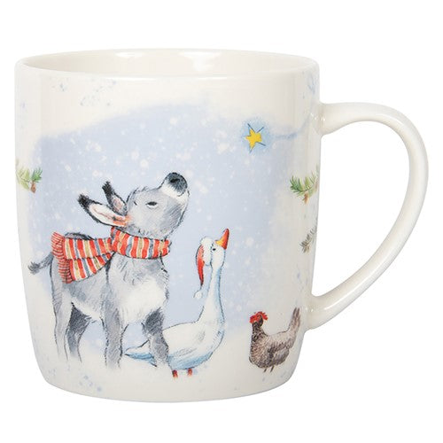 Paper Shed Christmas Donkey & Duck Mug