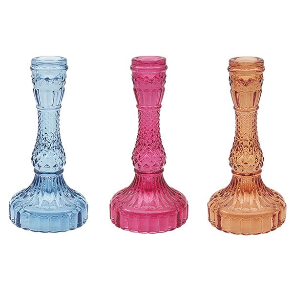 Bright Glass Candle Stick