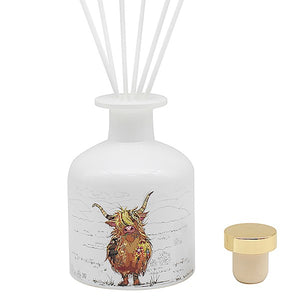 Christmas Bug Art Hamish Highland Cow Diffuser