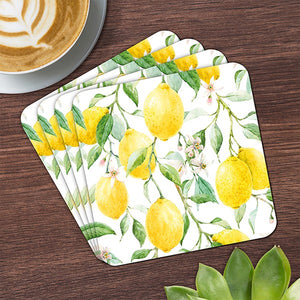 Lemon Grove Coasters - Set Of 4