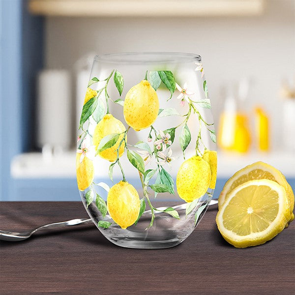 Lemon Grove Tumbler / Stemless Glass