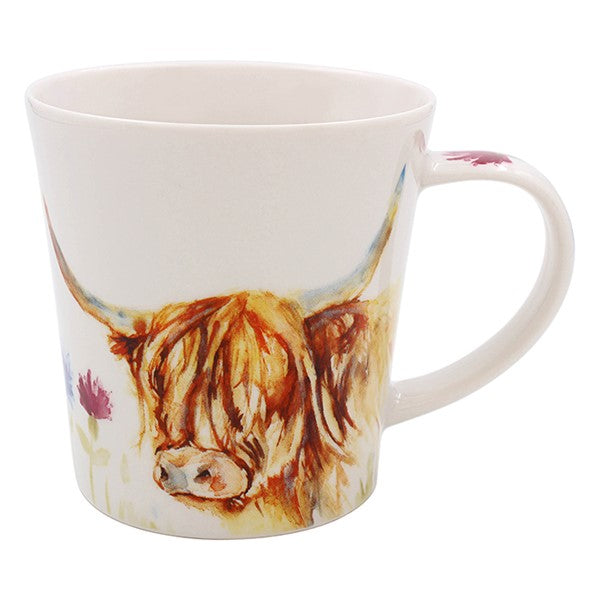 Highland Cow Meadows Mug