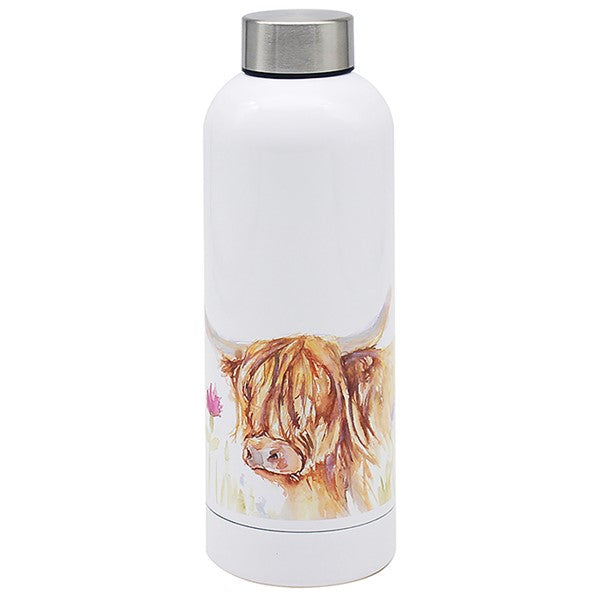 Highland Cow Meadows Drinks Bottle
