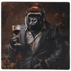 Urban Art Mug & Coaster Set Wine Kong-oisseur