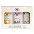 Mini Hand Cream Gift Set ~ Lemon Basil, Lavender Rosemary & Honey Almond ~ by Michel Design Works