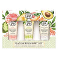 Mini Hand Cream Gift Set ~ Pink Grapefruit, Fresh Avocado & Earl Grey Tea ~ by Michel Design Works
