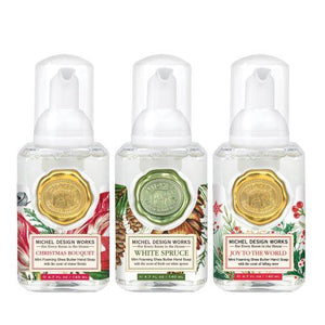 Mini Foaming Hand Soap Set Christmas Collection by Michel Design Works