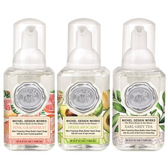 Mini Foaming Hand Soap Set ~ Fresh Collection ~ by Michel Design Works