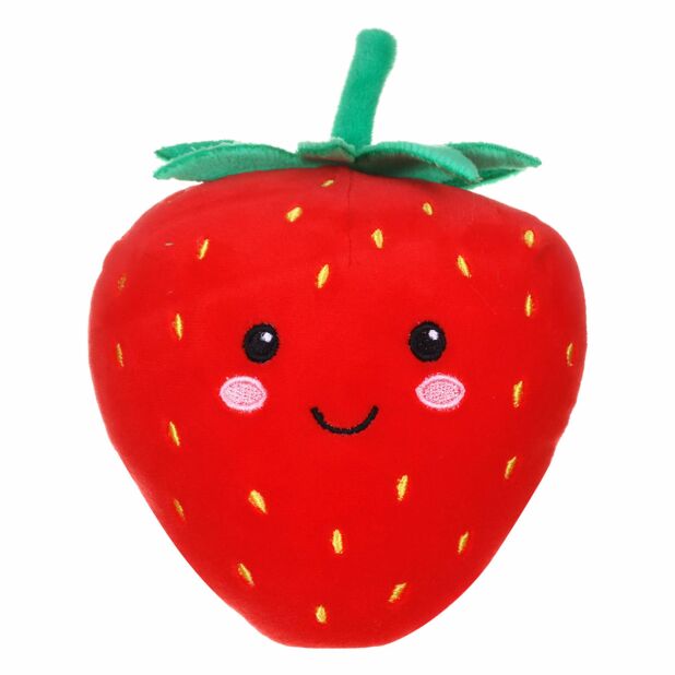 Foodies - Soft Plush Toy - Red The Strawberry
