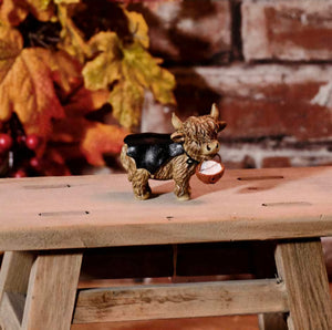Halloween Trick or Treat  Highland Cow PRE-ORDER