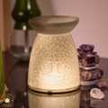 Ceramic Tree of Life Wax Warmer Oil Burner