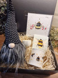 Valentines Bee Hamper - With Black & White Gonk