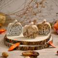 Chunky Wooden Pumpkins