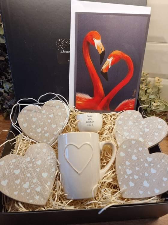 Hamper - Cream Hearts / Love / Valentines Day