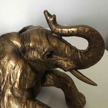 Load image into Gallery viewer, Bronze Elephant &amp; Calf
