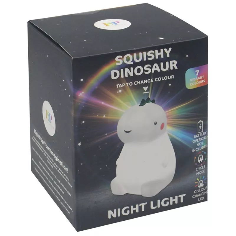 Squishy Touch Lamp Dinosaur Unicorn Axolotl Night Light Children Kids Colour Changing Lighting