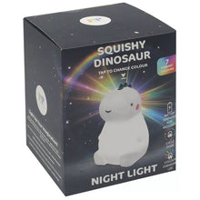 Load image into Gallery viewer, Squishy Touch Lamp Dinosaur Night Light Children Kids Colour Changing Lighting
