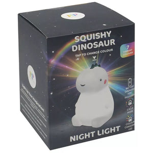 Squishy Touch Lamp Dinosaur Night Light Children Kids Colour Changing Lighting