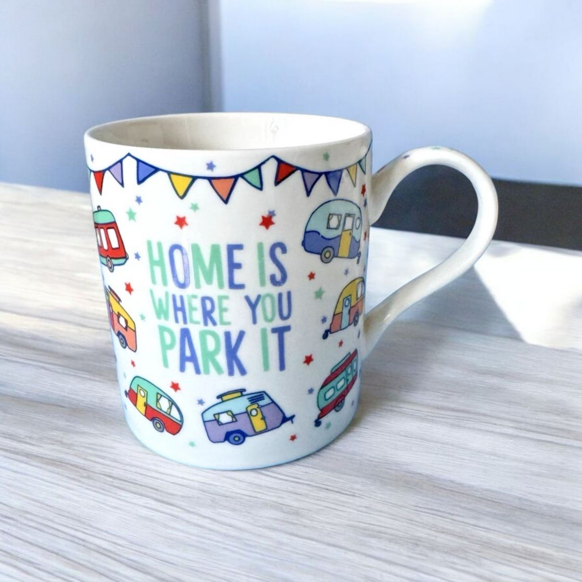 Caravan Mug - Home Is Where You Park It