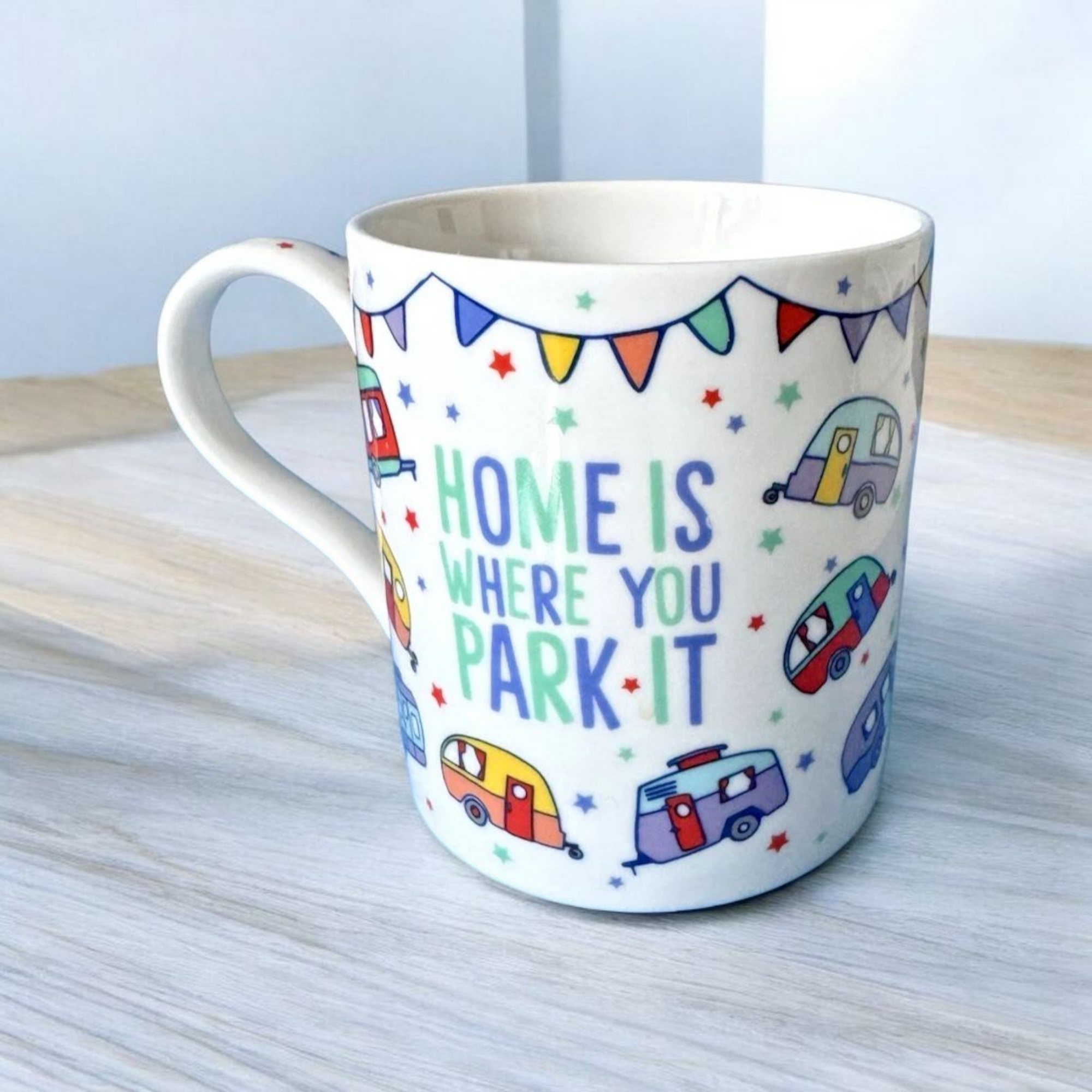 Caravan Mug - Home Is Where You Park It
