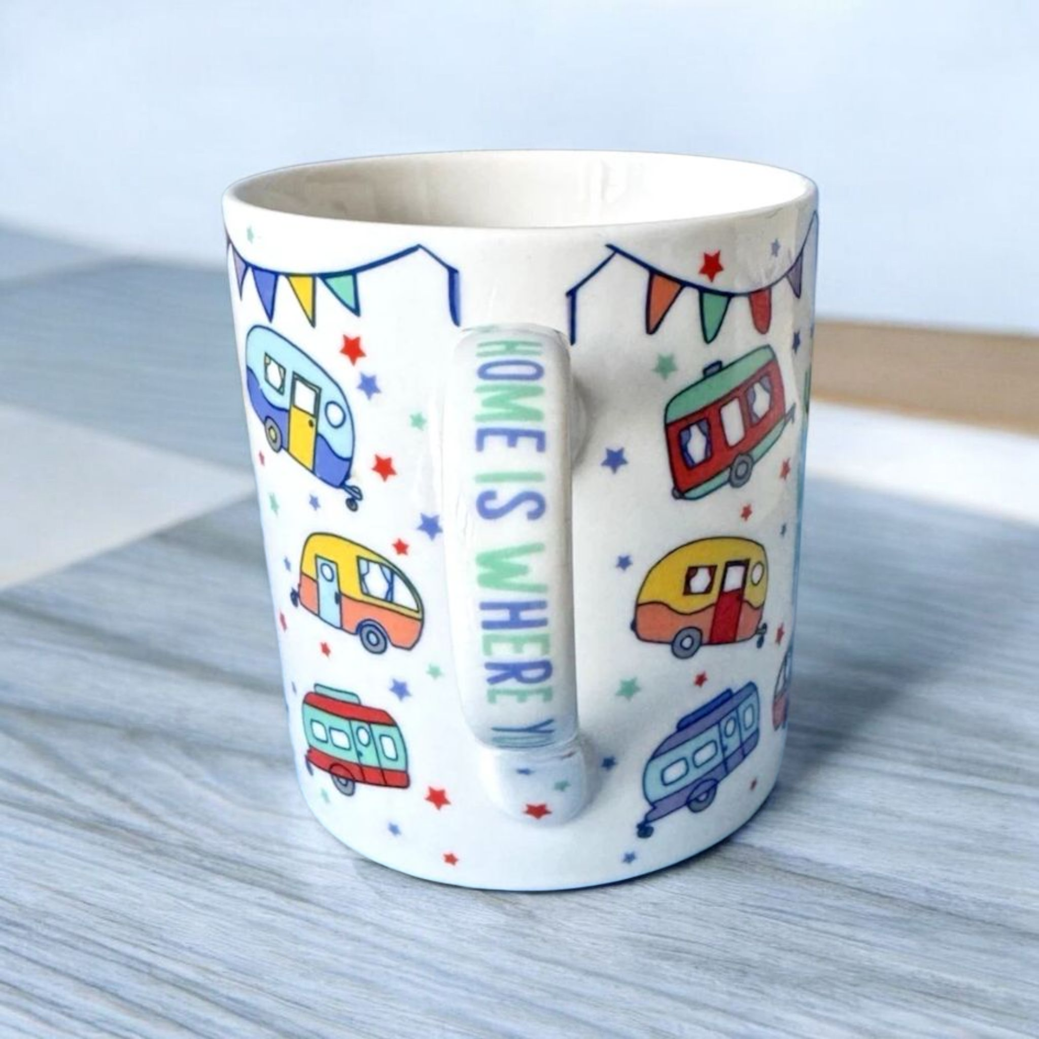 Caravan Mug - Home Is Where You Park It