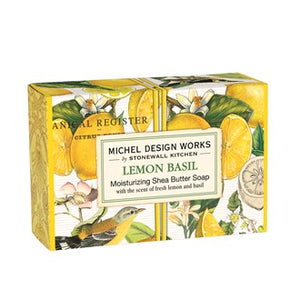 Lemon Basil Boxed Soap Bar by Michel Design Works