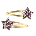 Fairys In The Garden Glitter Star Hair Clips