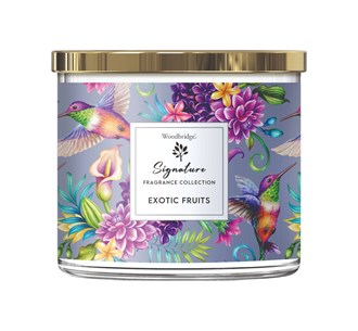 Exotic Fruits Tumbler Jar Candle - 3 Wick