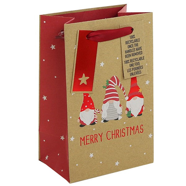 Gift Bag Christmas Gonks - Small