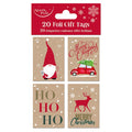 Gonk Foil Christmas Gift Tags - Pack of 20