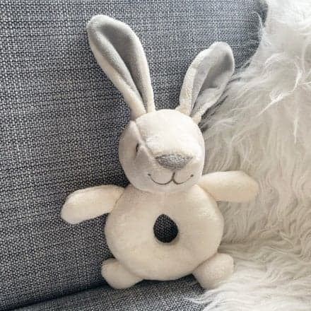 New Baby - Little Bunny Baby Rattle - Suitable from birth