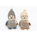 Penguin Doorstop - Grey or Cream